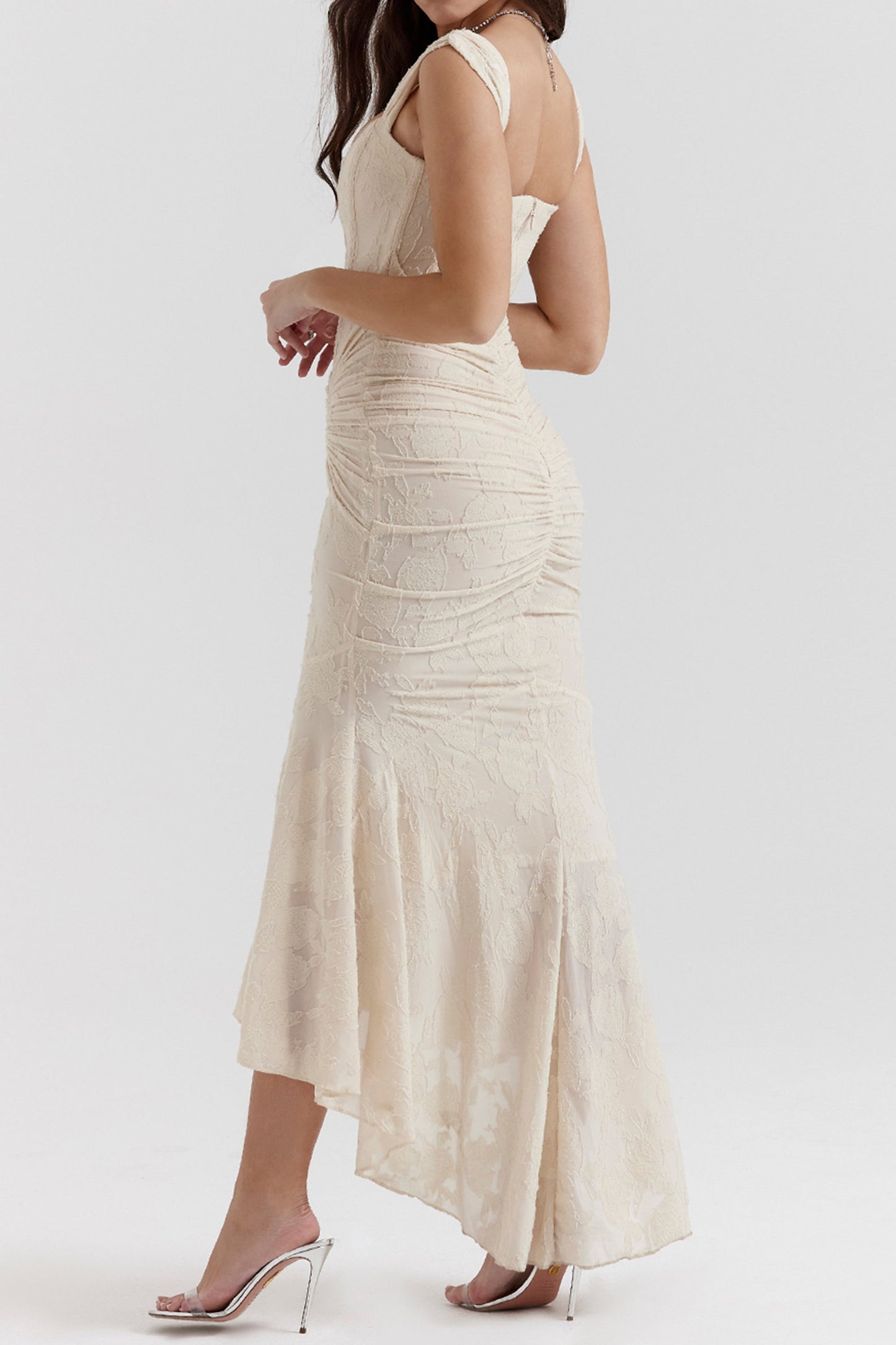 Robe Maxi à Motif Floral - Mariekje