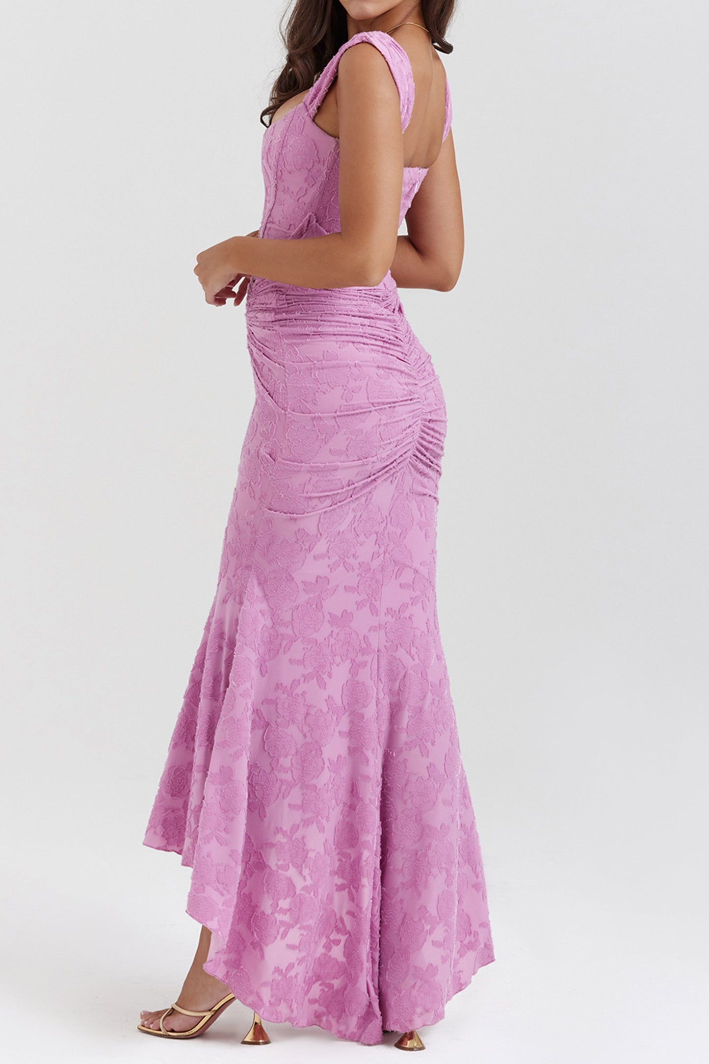 Robe Maxi à Motif Floral - Mariekje