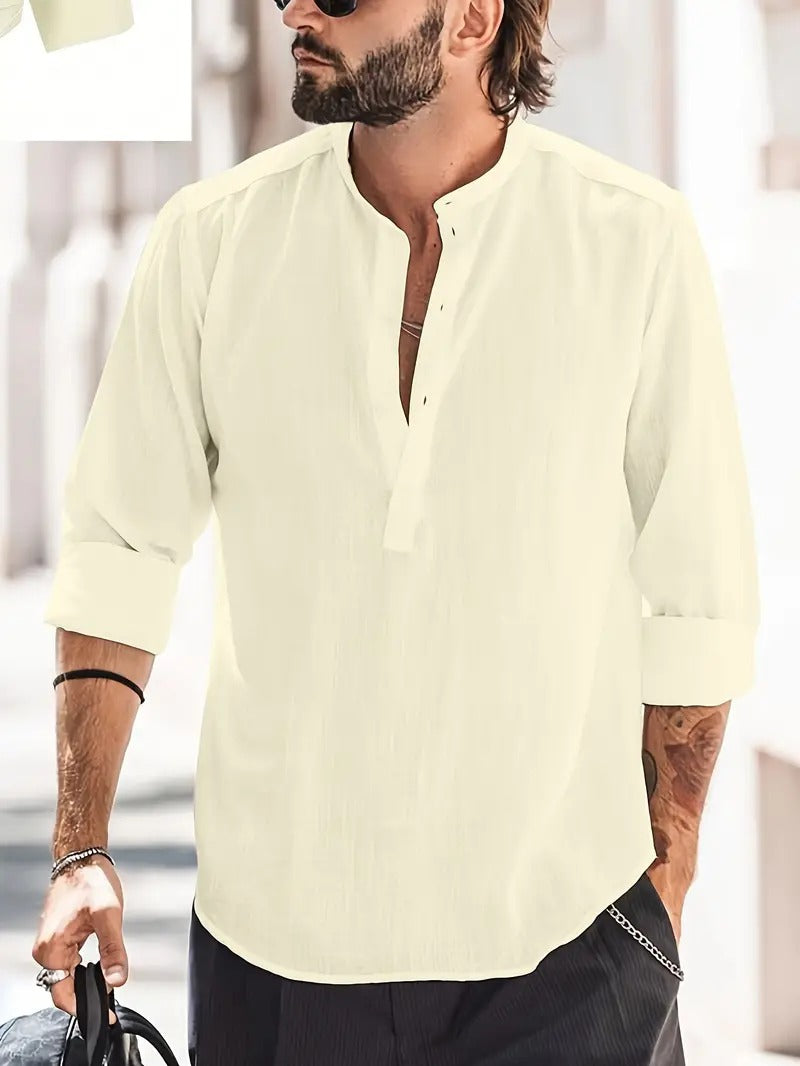 Chemise en lin pour hommes - Jacob