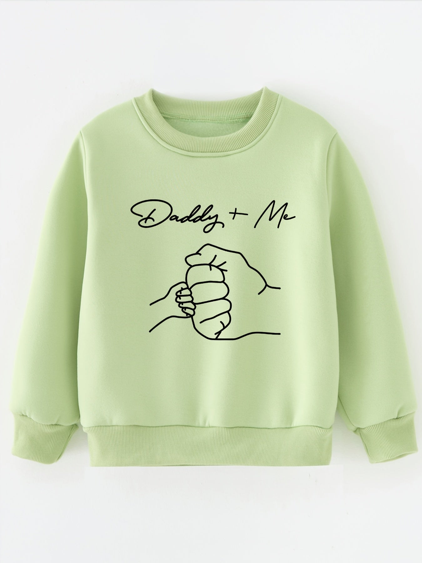 Boys' Casual Sweater with Long Sleeves and Graphic Pattern - Leandro