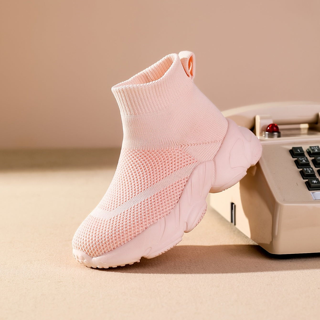 Boys' and Girls' Sock Shoes - Woven Breathable Shoes - Lucky