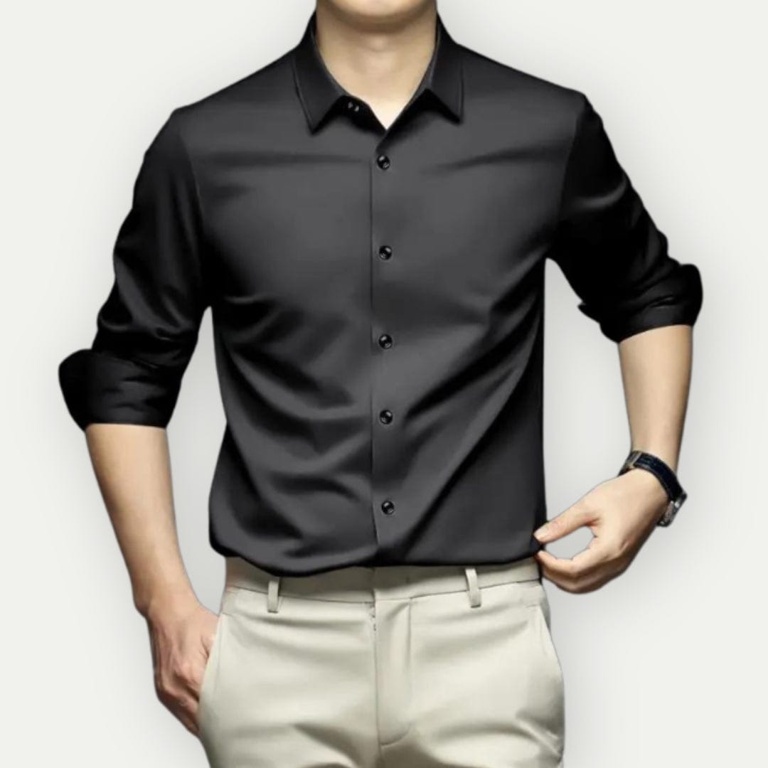 Chemise pour homme sans plis et sans repassage - Pratique et confortable