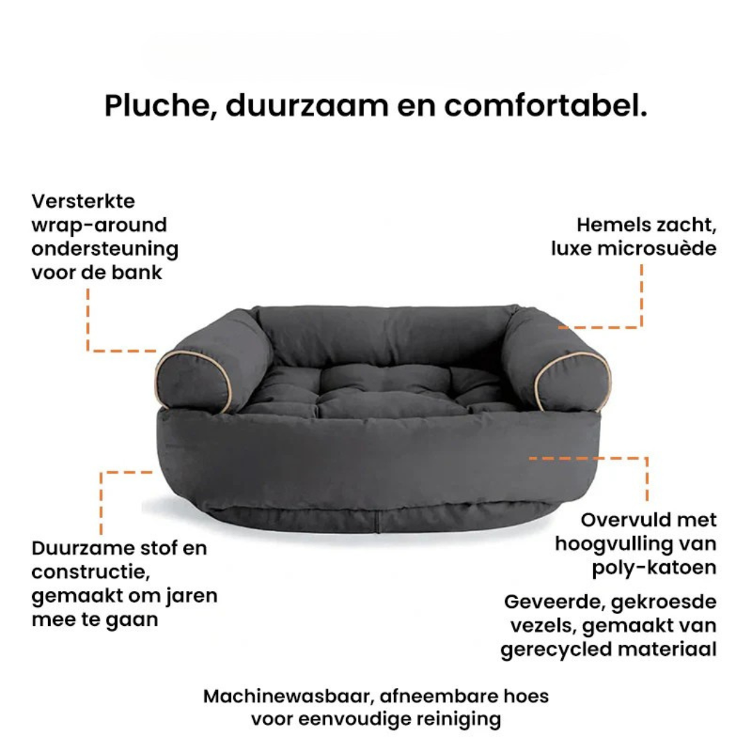PetWell - Lit orthopédique pour chien avec propriétés apaisantes