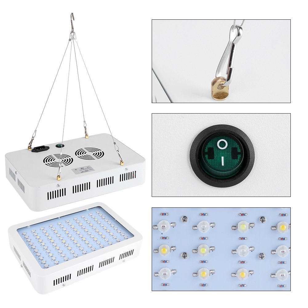 1000W LED Grow Light – Full Spectrum with IR & UV