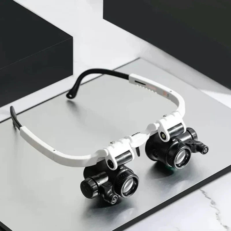 Palmiro - Magnifying Glass with LED Light and Adjustable Lenses