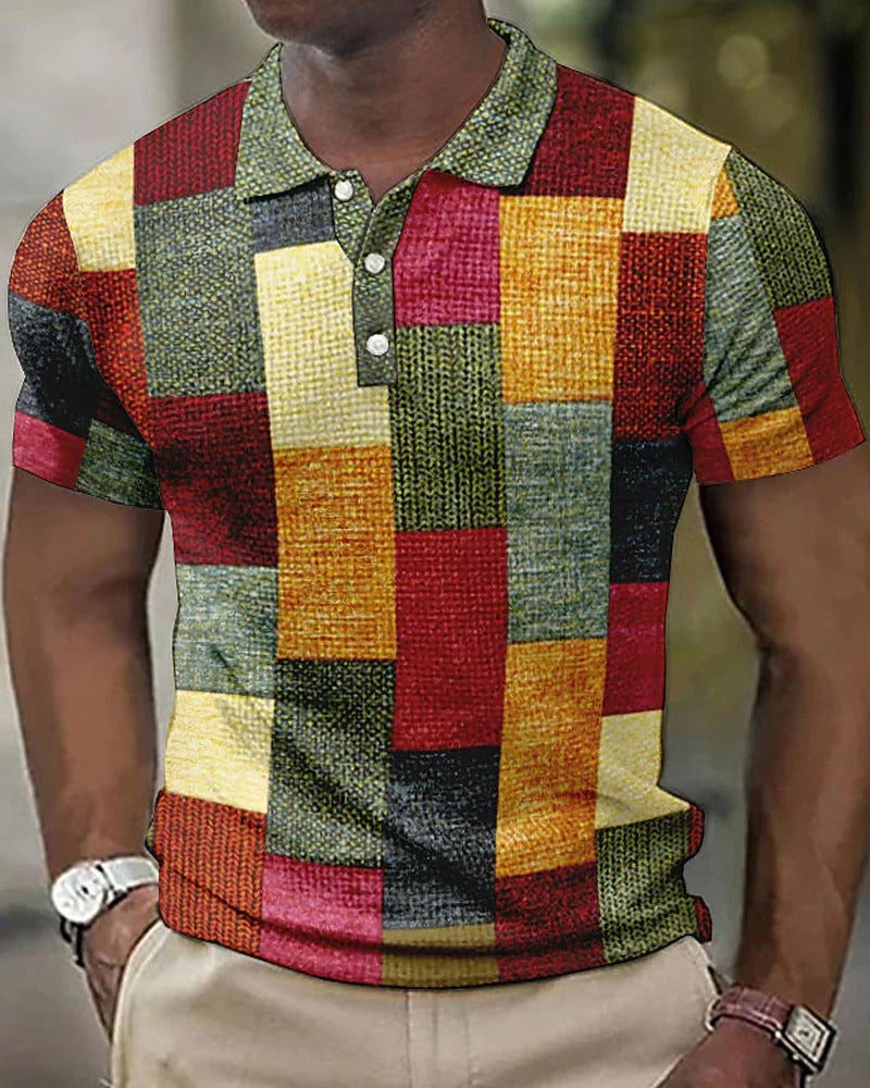 Polo homme avec motif - Ryan