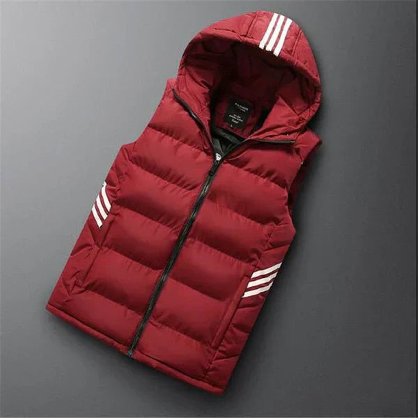 Bodywarmer pour homme avec capuche