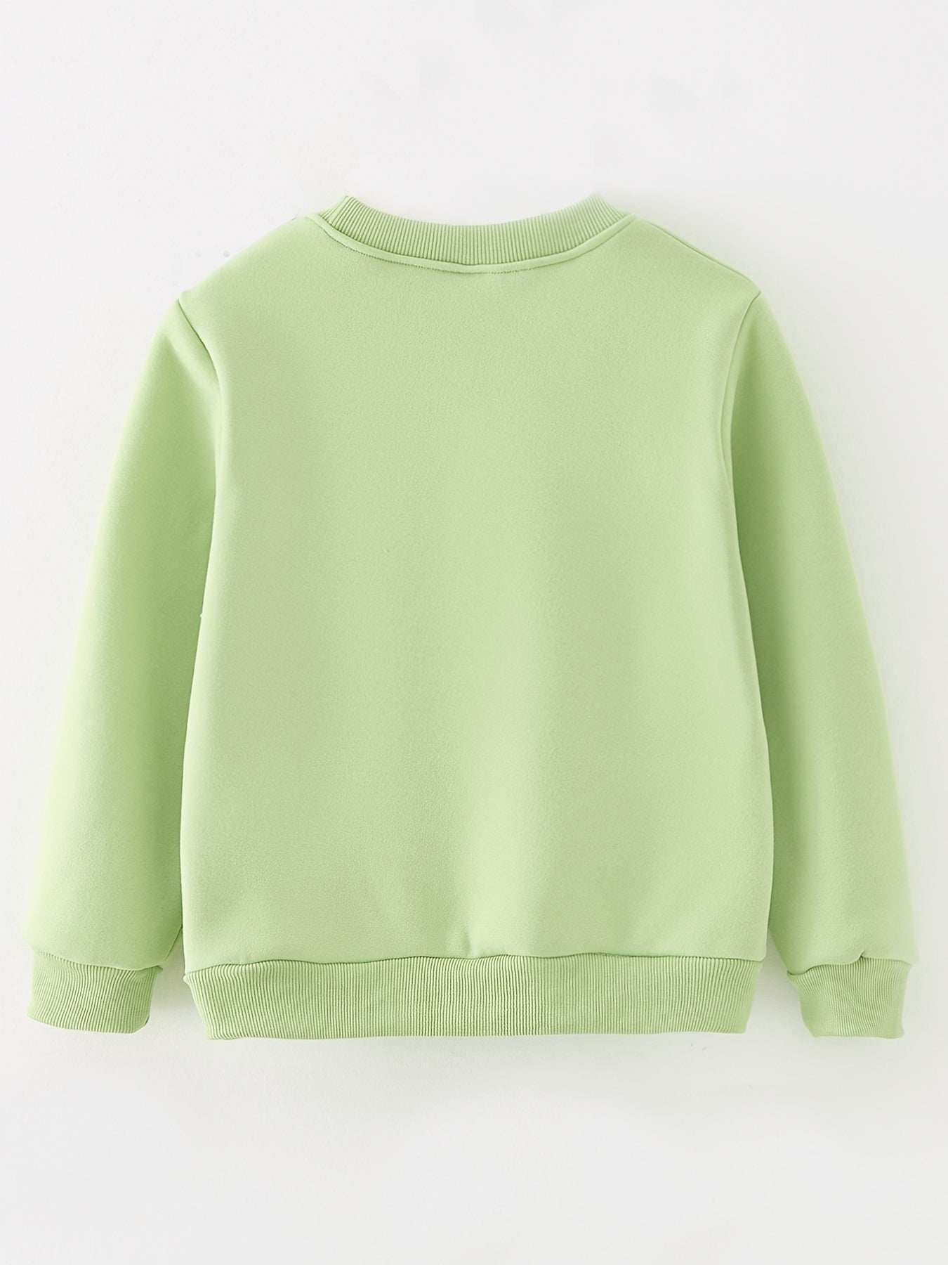 Boys' Casual Sweater with Long Sleeves and Graphic Pattern - Leandro