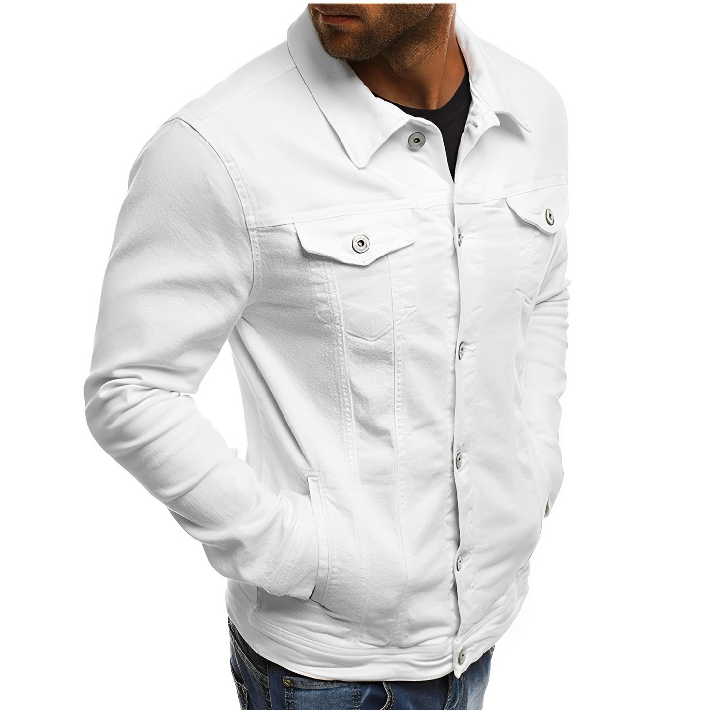 Veste d'été pour hommes - Veste en denim