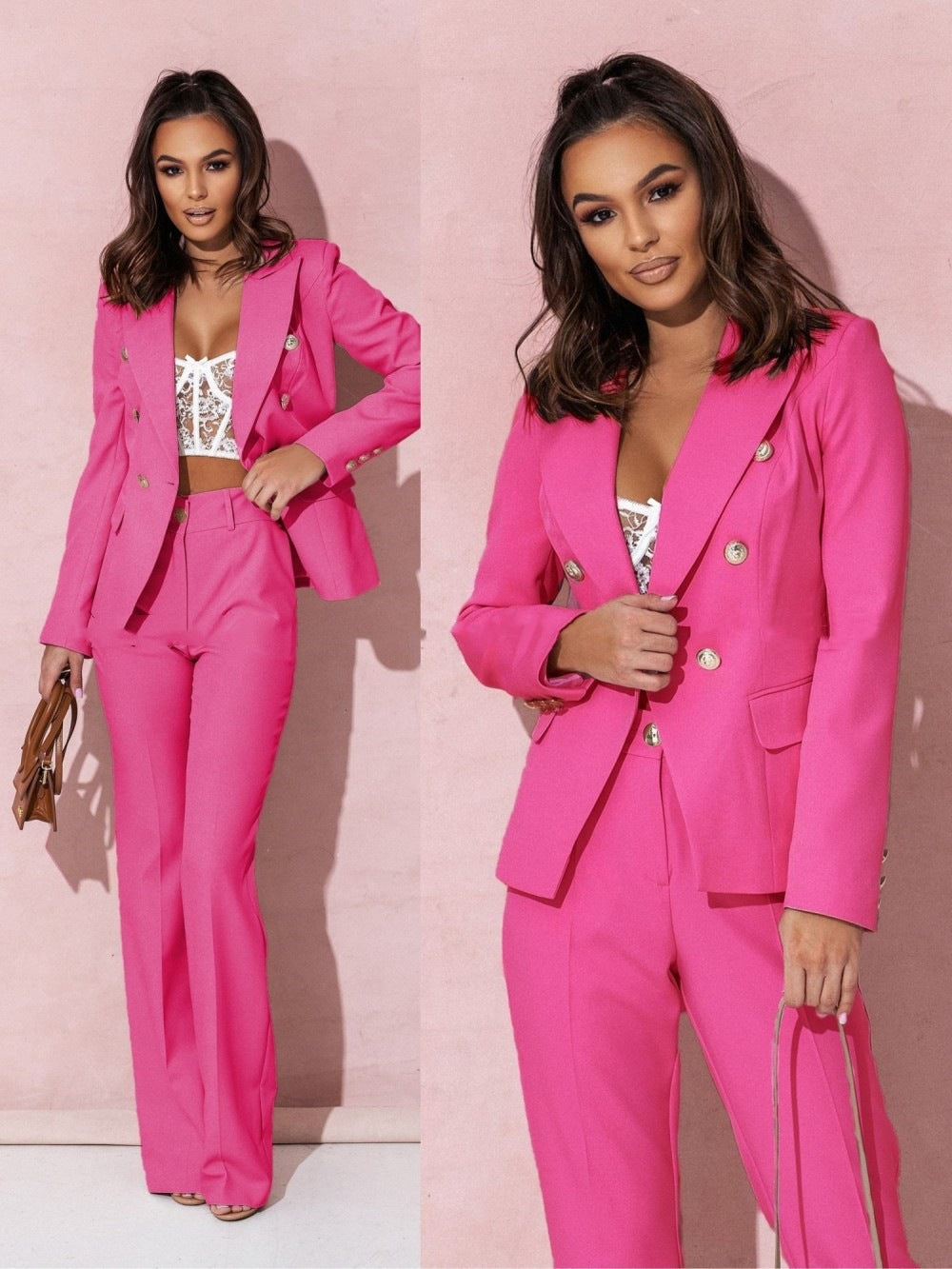 Naomi – Stilig midi-kjole med elegant V-hals
