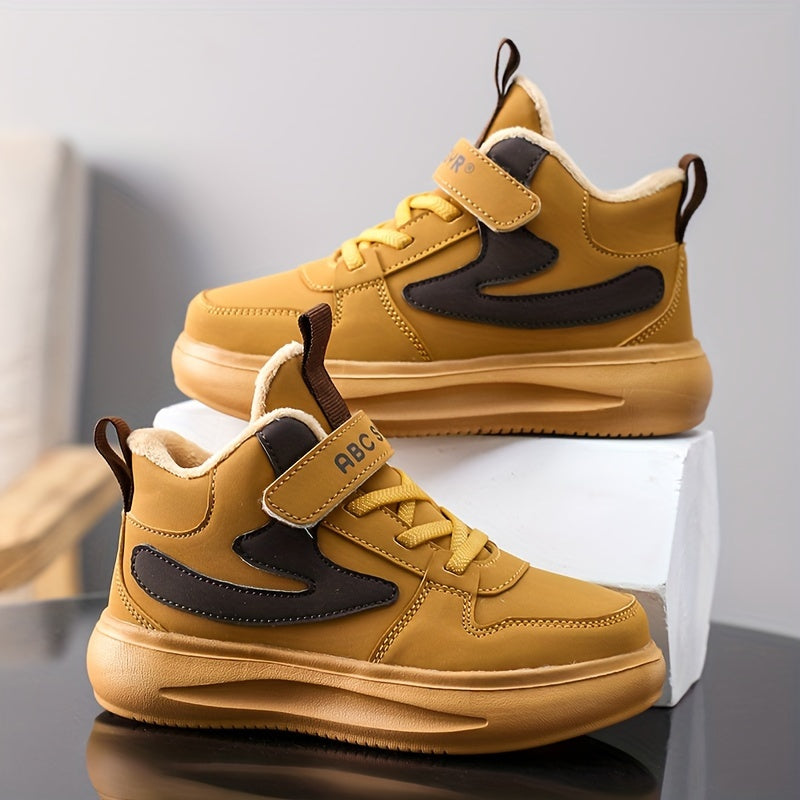 Moderne, komfortable lave sneakers med fleecefor til drenge - Jack