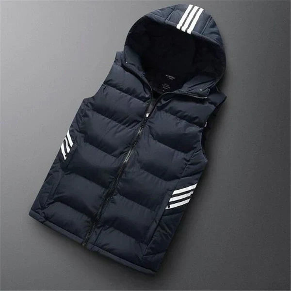 Bodywarmer pour homme avec capuche