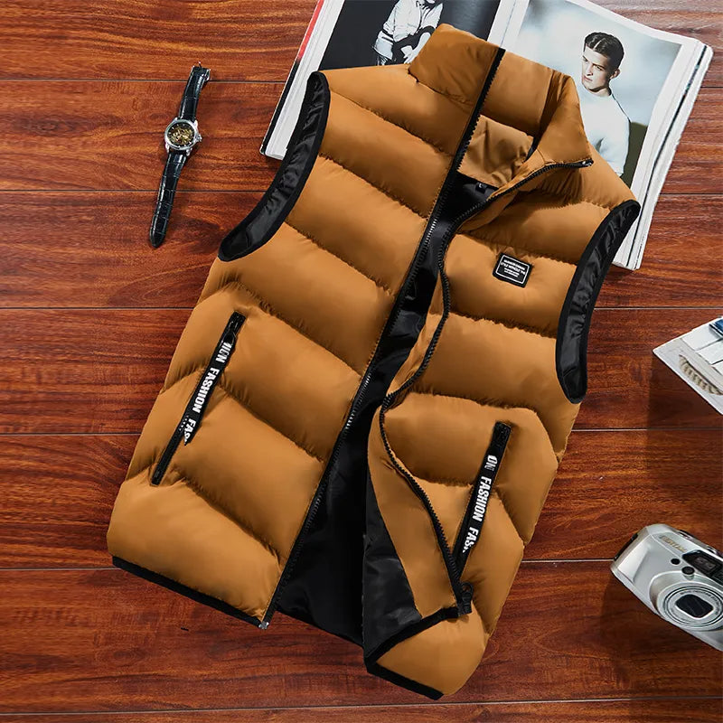 Gilet sans manches pour homme - Coupe-vent et imperméable
