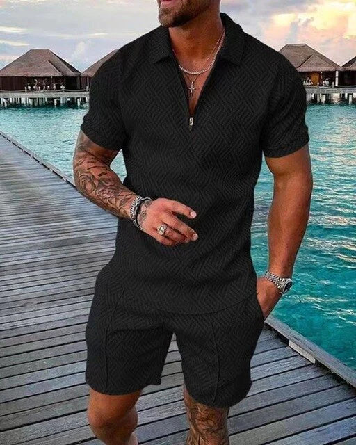 Polo et short Zomerset pour hommes - Diego