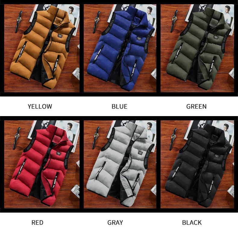 Gilet sans manches pour homme - Coupe-vent et imperméable