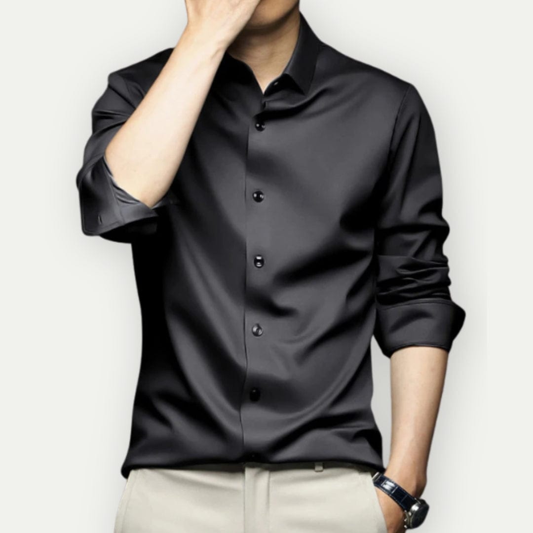 Chemise pour homme sans plis et sans repassage - Pratique et confortable