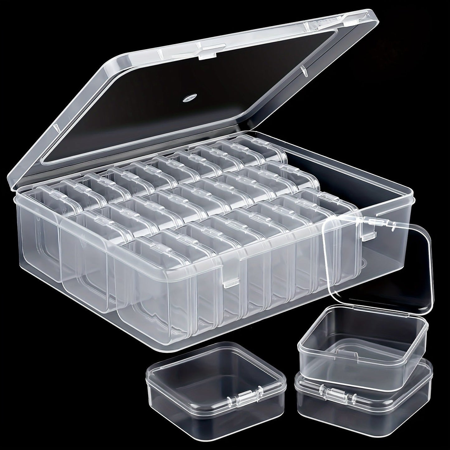 TinyTidy - 30 Piece Bead Storage Boxes