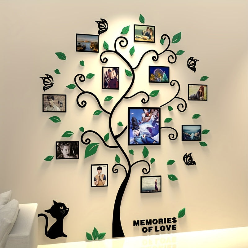 ClearNest - Stilig 3D akryl fotoramme sett
