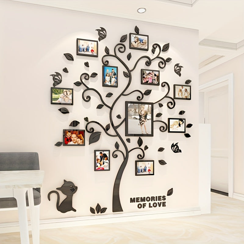 ClearNest - Stilig 3D akryl fotoramme sett