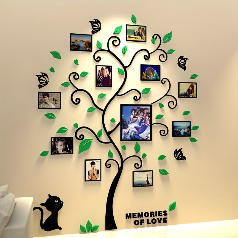 ClearNest - Stilig 3D akryl fotoramme sett