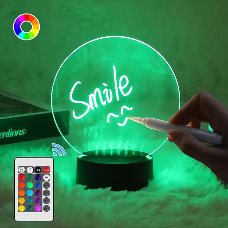 LumaGlow - 3D Night Light with Colourful Atmospheres