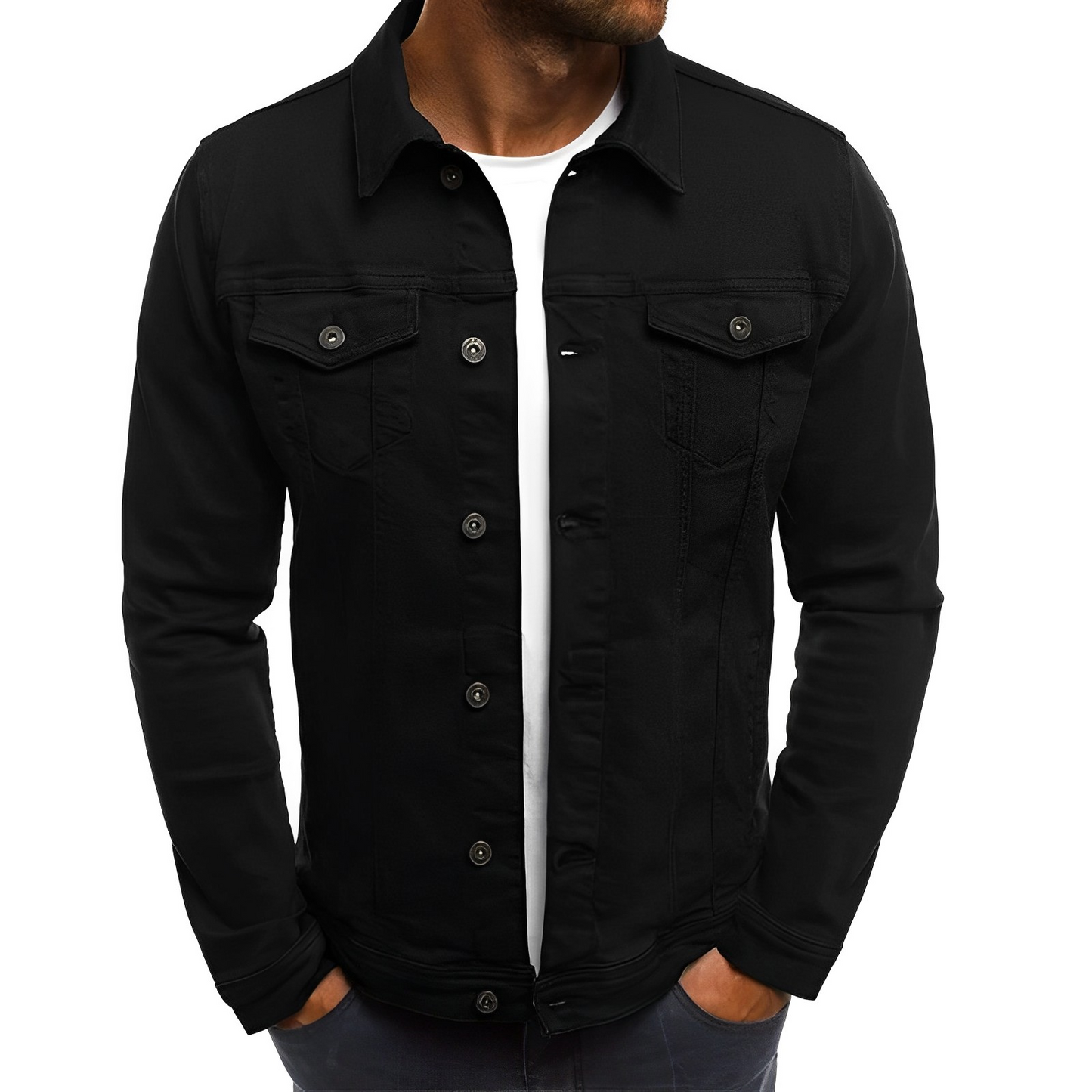 Veste d'été pour hommes - Veste en denim