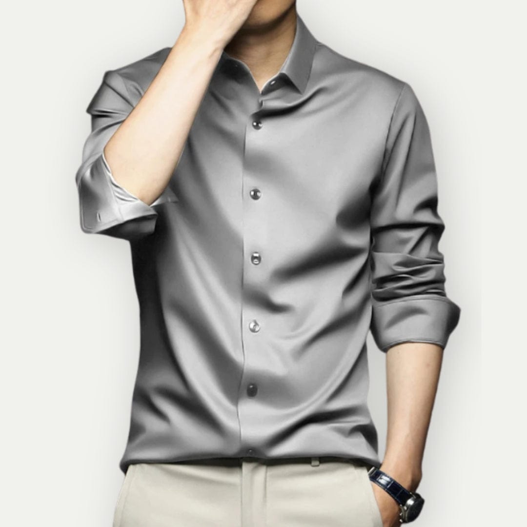 Chemise pour homme sans plis et sans repassage - Pratique et confortable