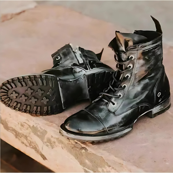 Armando – Vintage Martin-støvler for menn i westernstil
