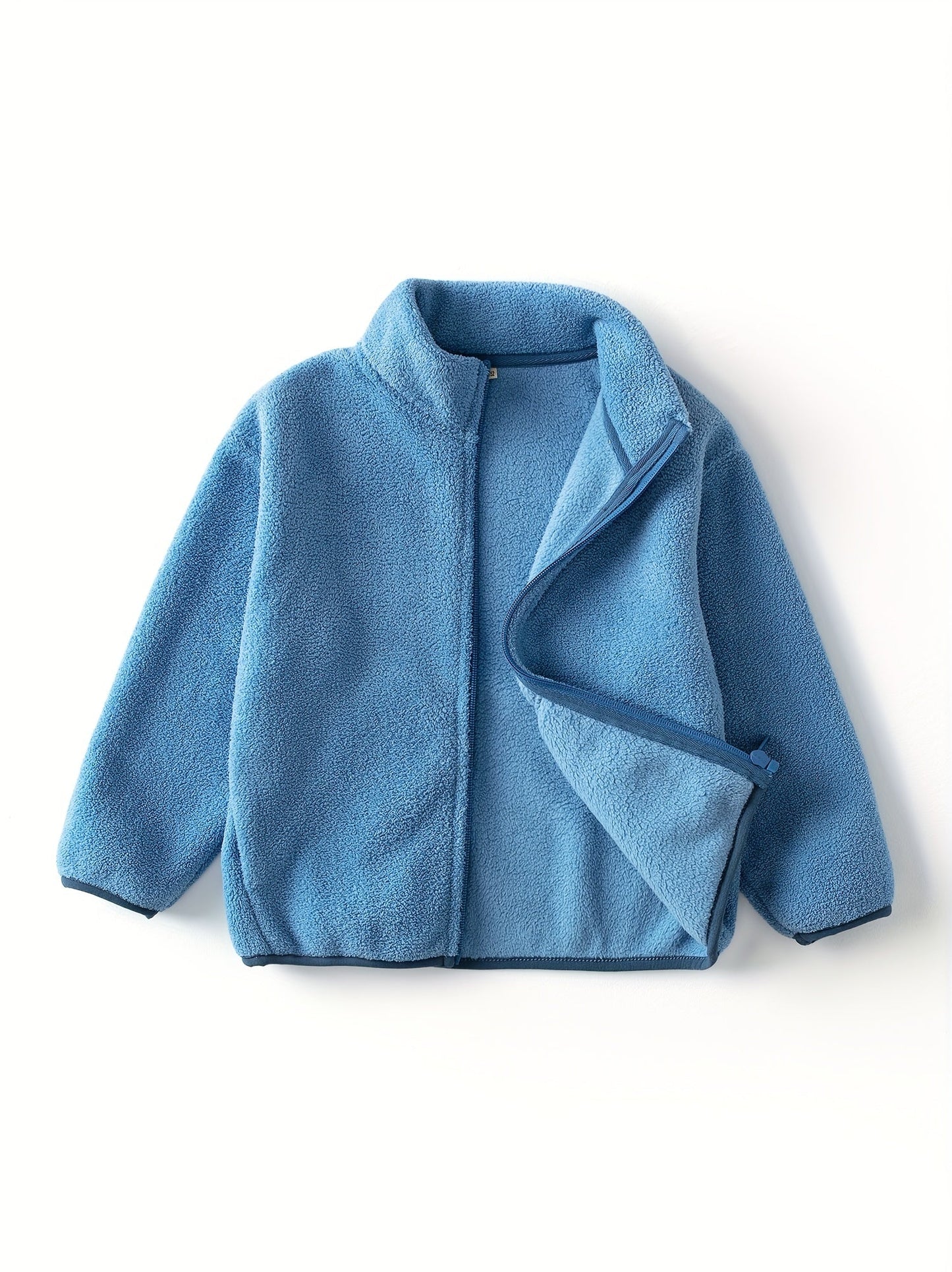 Veste polaire pour enfants en couleur unie - Fenley