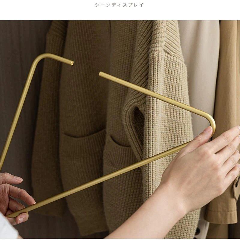 5 pieces of luxury clothing hangers - For outerwear and underwear