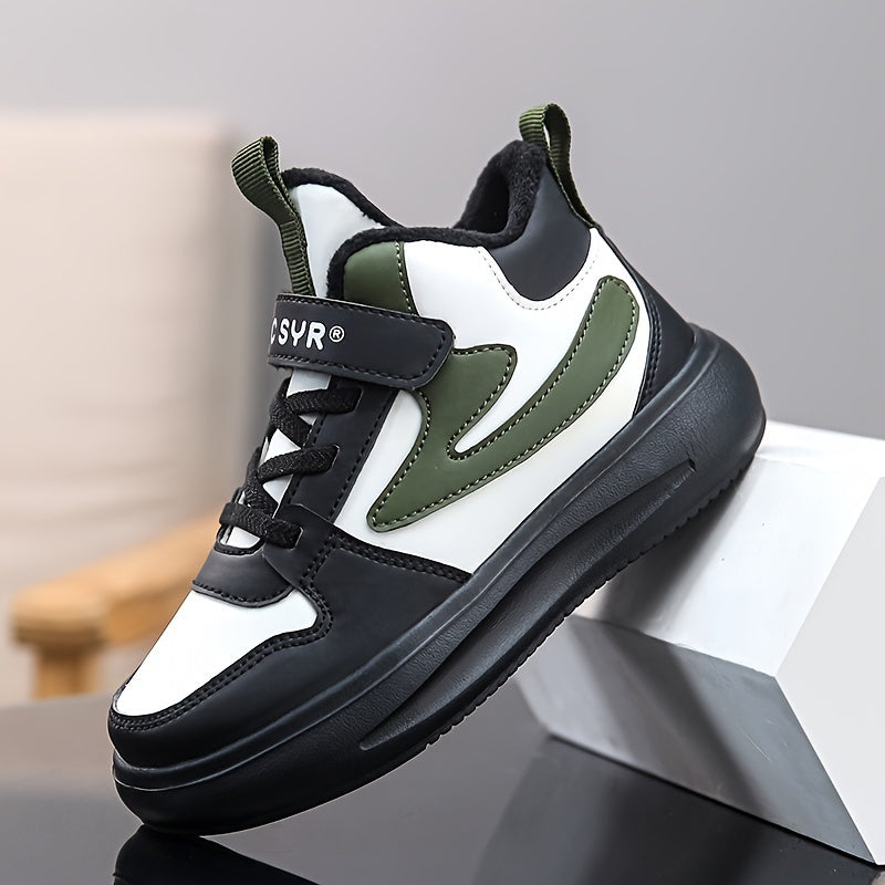 Moderne, komfortable lave sneakers med fleecefor til drenge - Jack