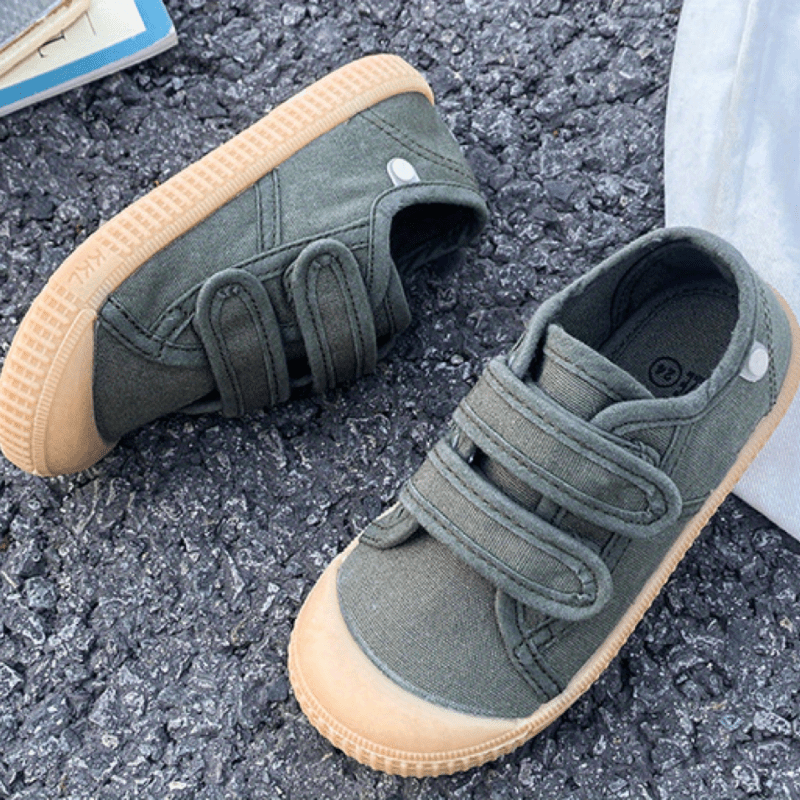 Chaussures en toile unisexes pour enfants, baskets légères et respirantes - Frankie