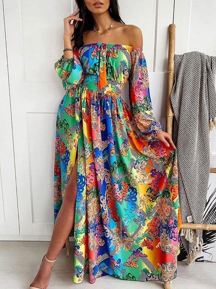 Rebecca - Robe d'été à épaules dénudées