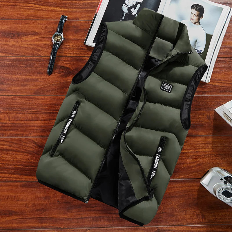 Gilet sans manches pour homme - Coupe-vent et imperméable