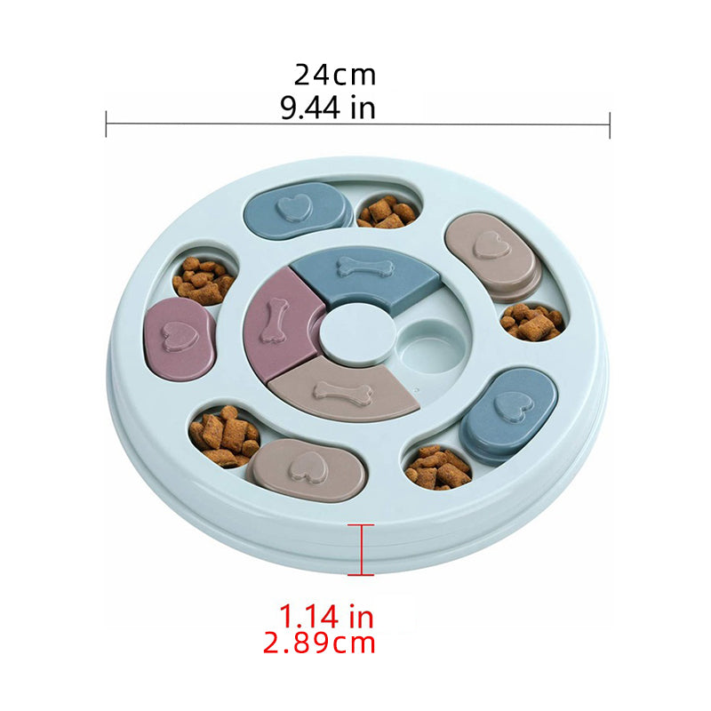 PETLover - Bol d'alimentation innovant anti-glougloutage pour chiens