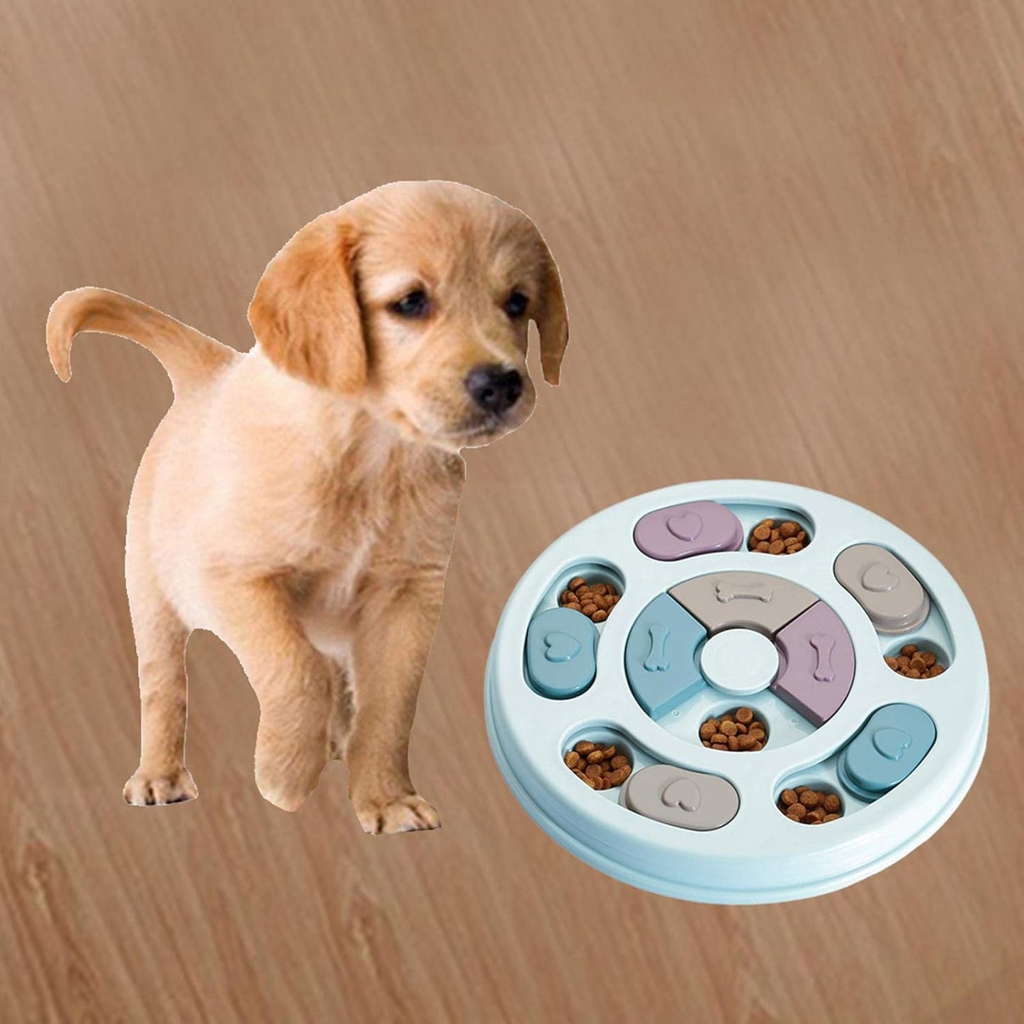 PETLover - Bol d'alimentation innovant anti-glougloutage pour chiens