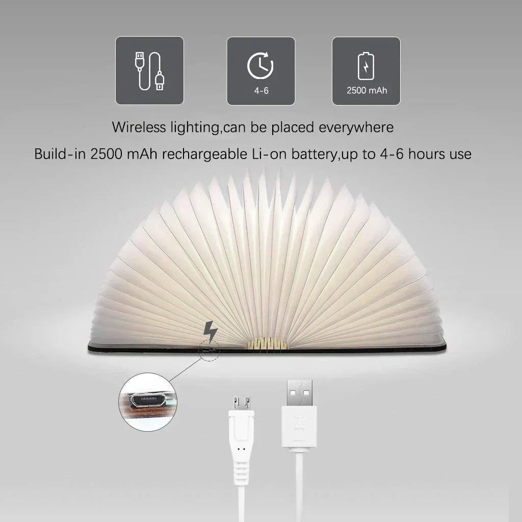 Mystisk boklampe