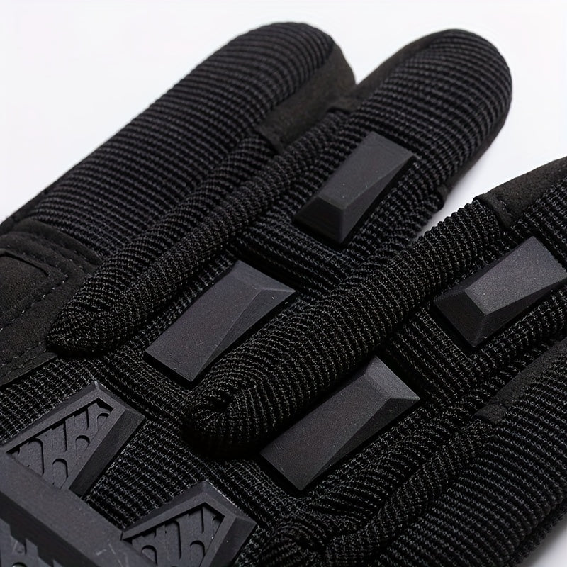 1 Pair Thickened Windproof Touchscreen Survival Gloves