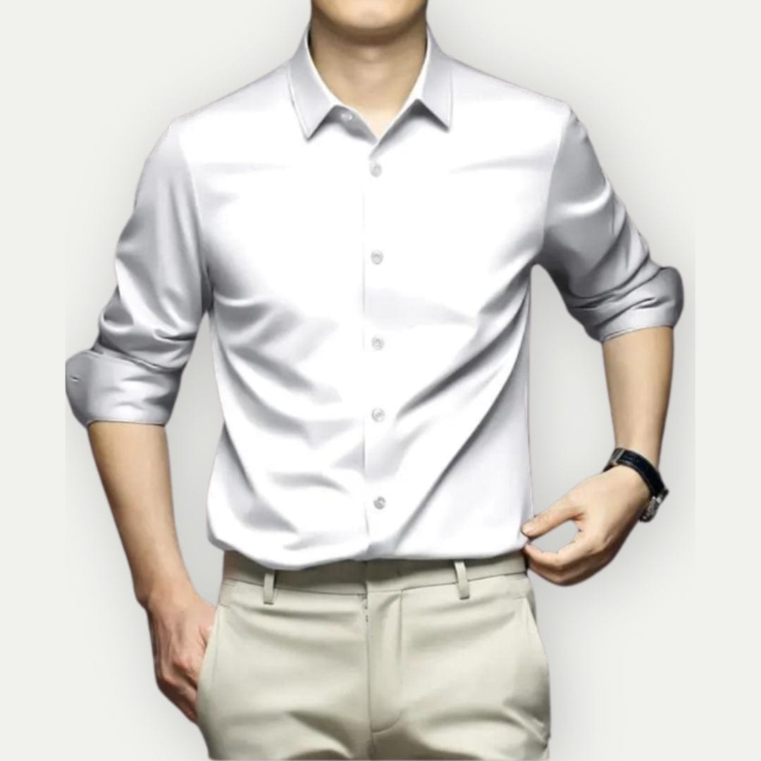 Chemise pour homme sans plis et sans repassage - Pratique et confortable