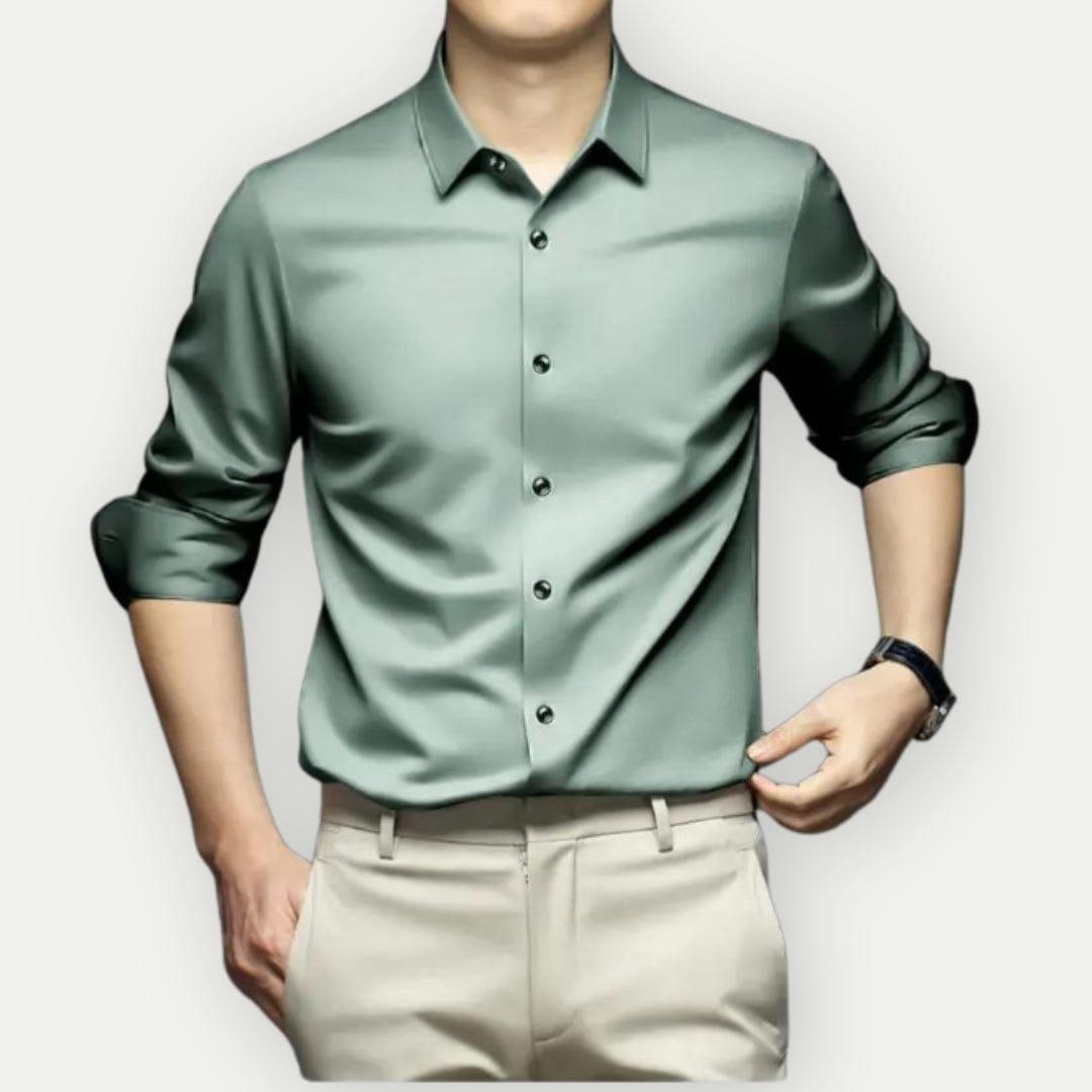 Chemise pour homme sans plis et sans repassage - Pratique et confortable