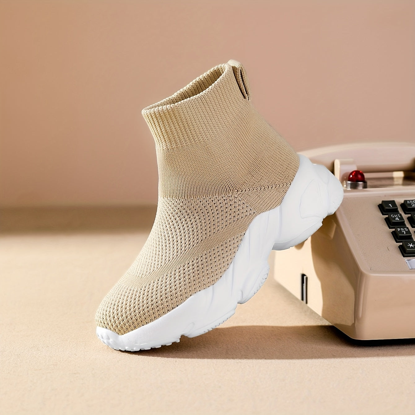 Boys' and Girls' Sock Shoes - Woven Breathable Shoes - Lucky