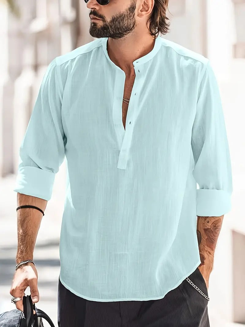 Chemise en lin pour hommes - Jacob