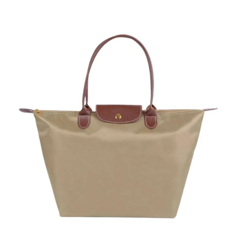 Amber – Rummelig trendy skuldertaske shopper