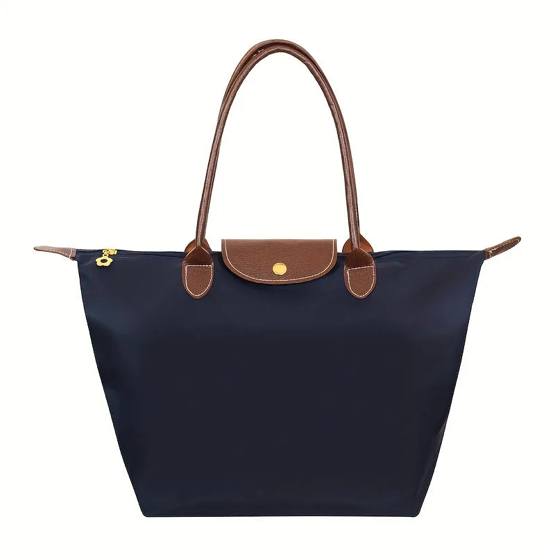 Amber – Rummelig trendy skuldertaske shopper