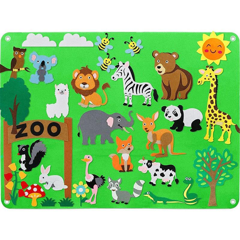 VelvetiKIDS - Tableau en feutre pour tout-petits