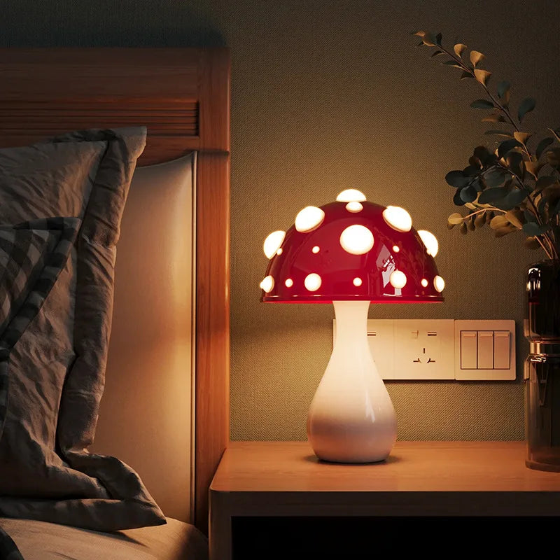 EnchantShroom - Fortryllende Amanita-sopp lampe