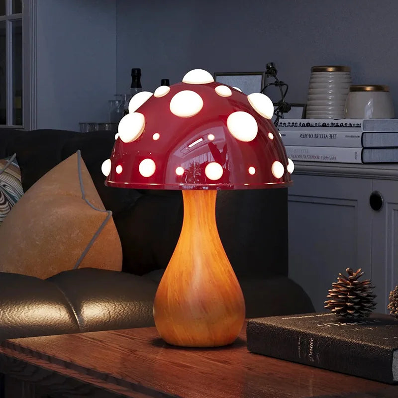 EnchantShroom - Fortryllende Amanita-sopp lampe