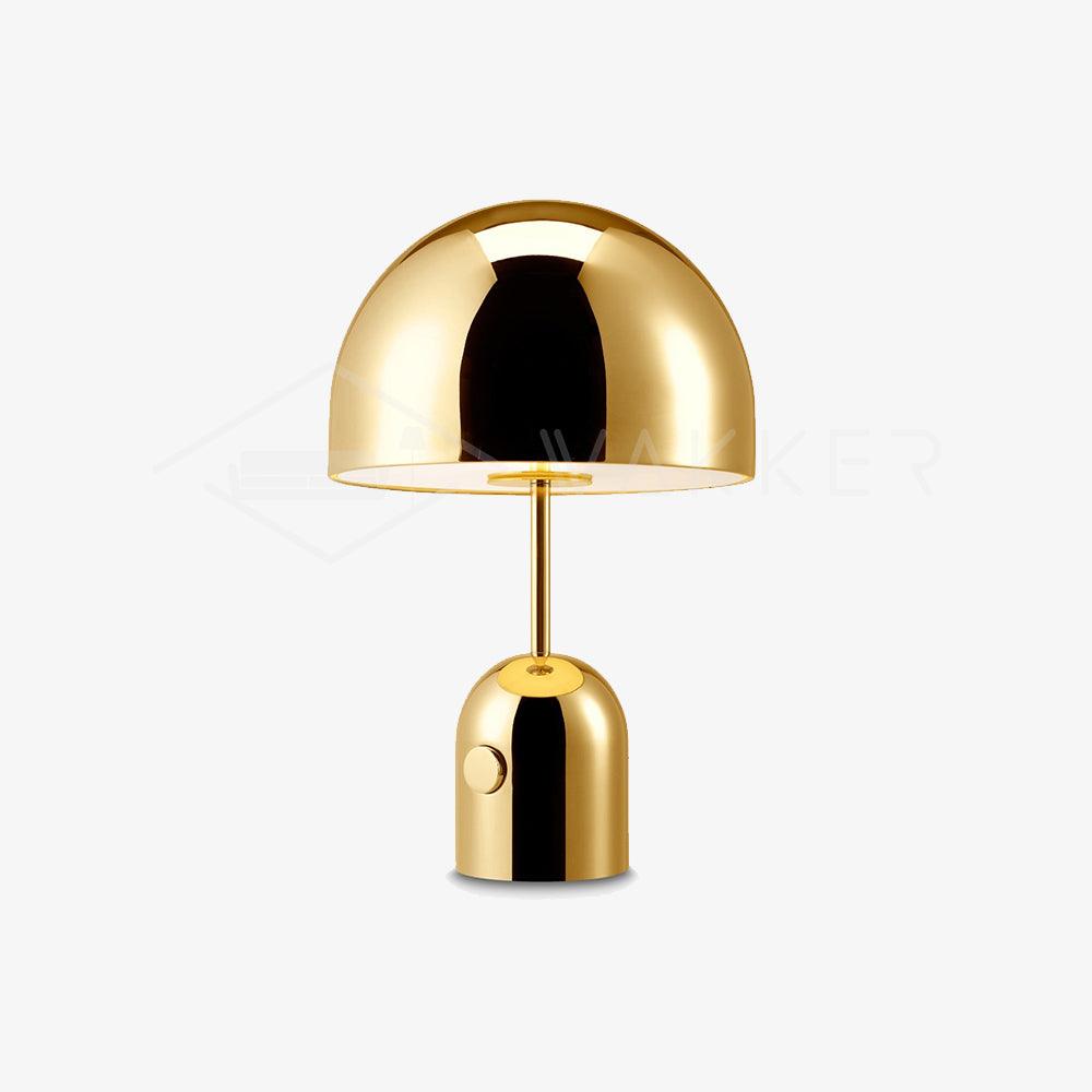 Lampe de table inspirée par une cloche