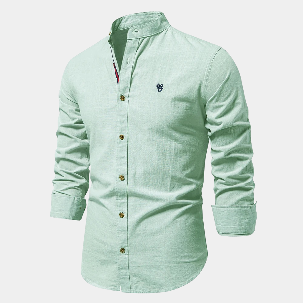 Zorro - Long-Sleeved Shirt with Buttons for Men