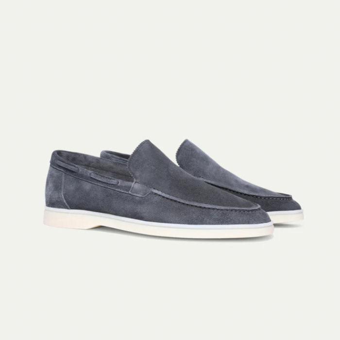 Milan – Mocassins en daim faits main de luxe pour hommes